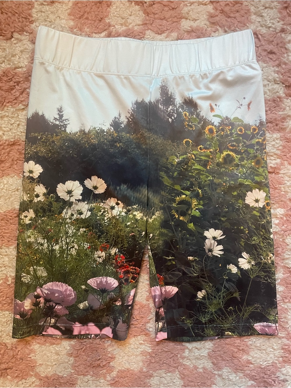 WRAY Floral Garden Print Bike Shorts